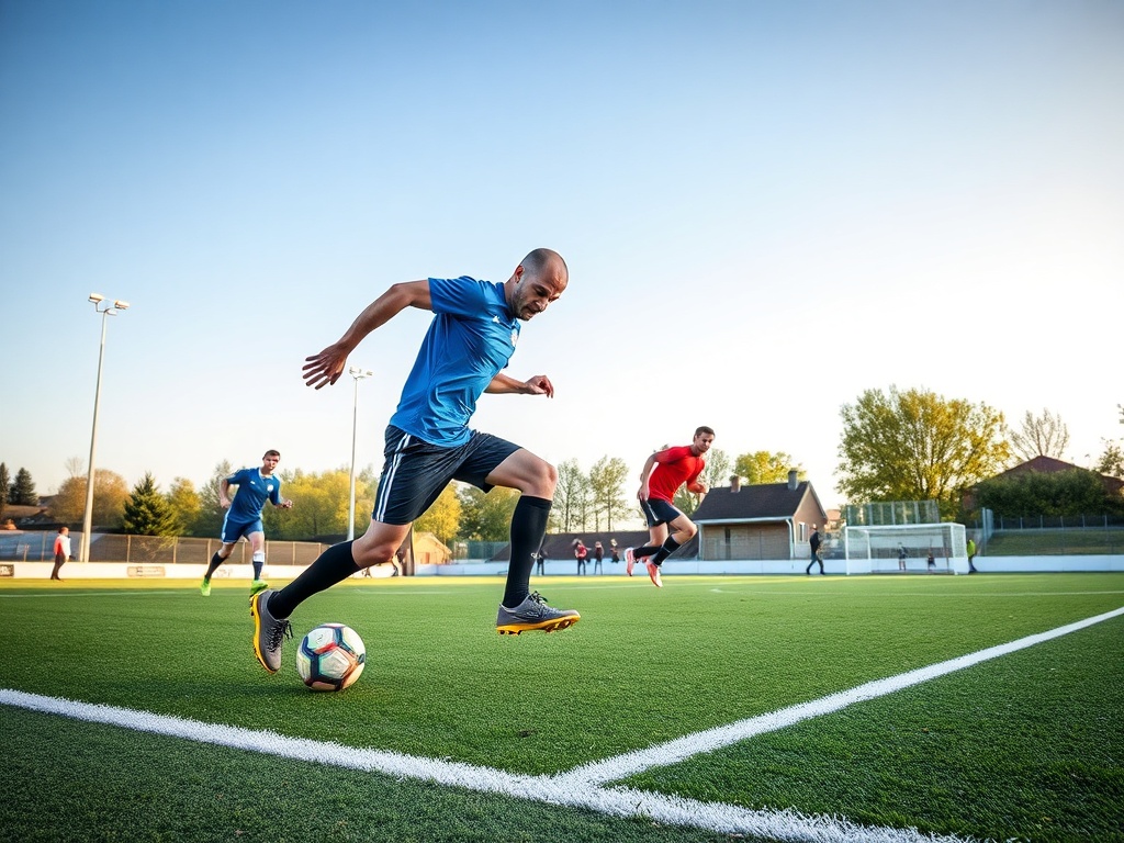 Piłkarze Rakowa Częstochowa w akcji podczas meczu Ekstraklasy z Cracovią